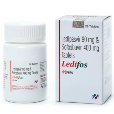 레디포스 (소포스부비르 Sofosbuvir 400mg + 레디파스비르 Ledipasvir 90mg)