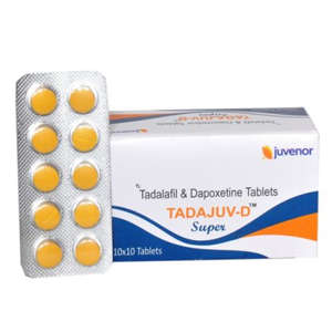 엑스트라 슈퍼 타다라이즈 (타다라필 Tadalafil 40mg +다폭세틴 Dapoxetine 60mg)