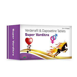 슈퍼 바딜트라 (바데나필 Vadenafil 20mg + 다폭세틴Dapoxetine 60mg)