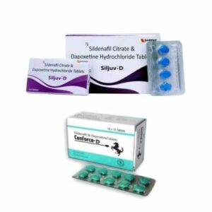 센포스D + 실주브D (구연산 실데나필 Sildenafil Citrate 100mg + 다폭세틴 Dapoxetine 60mg) 상품사진