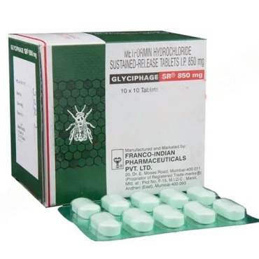 글리시파지 SR 850mg (메트포르민 Metformin Hydrochloride 850mg)