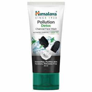 디톡스 차콜 페이스 워시 (Pollution Detox Charcoal Face Wash | Himalaya Herbals) 50ml